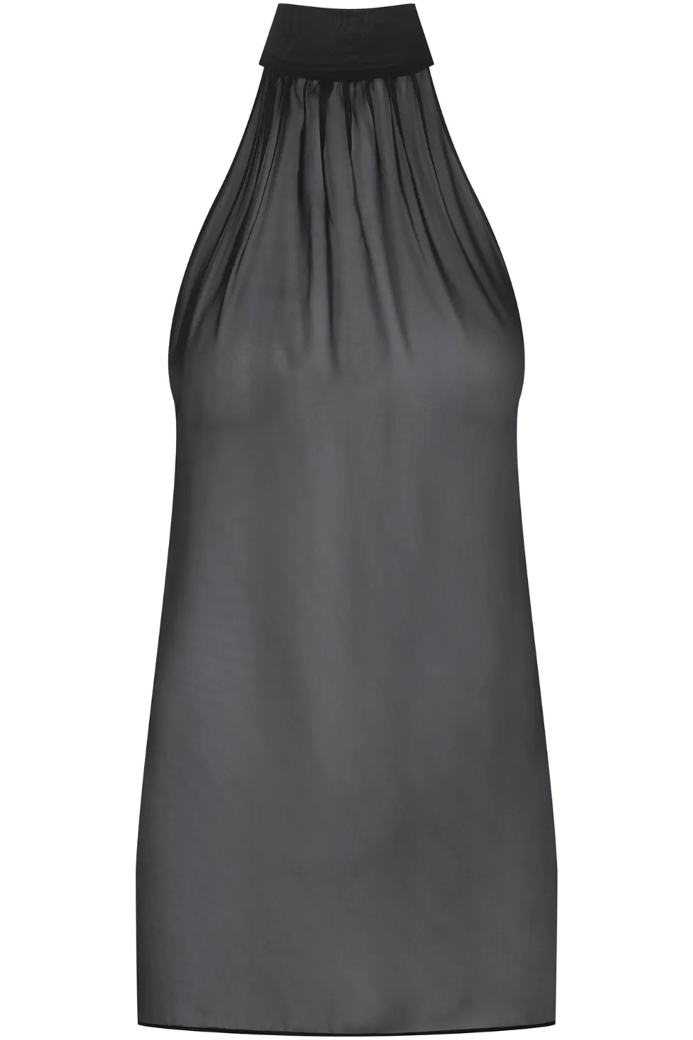 Le Vestiaire Chiffon Sleeveless Reversible Blouse