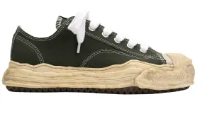 Maison Mihara Yasuhiro 'Green' Hank OG Sole Low Top Sneaker