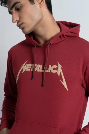 Maroon Graphic Hoodie