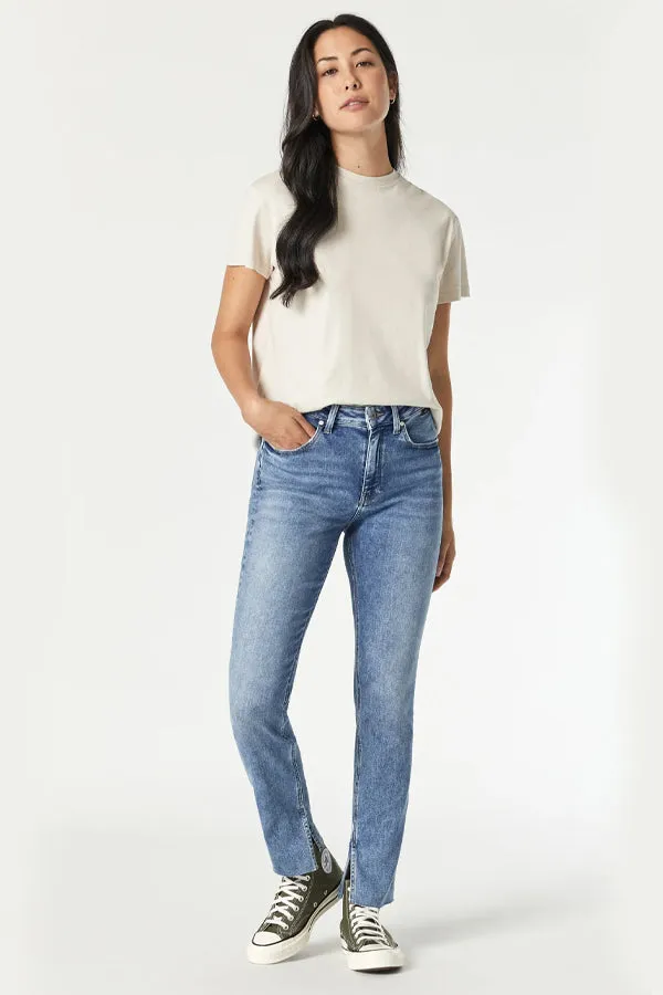 Mavi Viola Cropped Straight Jeans