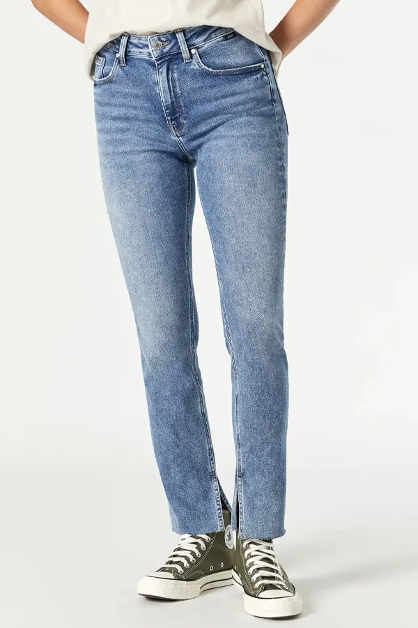 Mavi Viola Cropped Straight Jeans