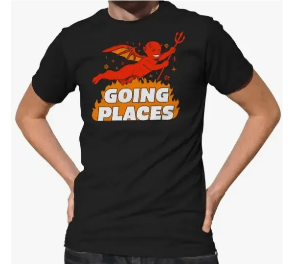 Men's Going Places Devil T-Shirt