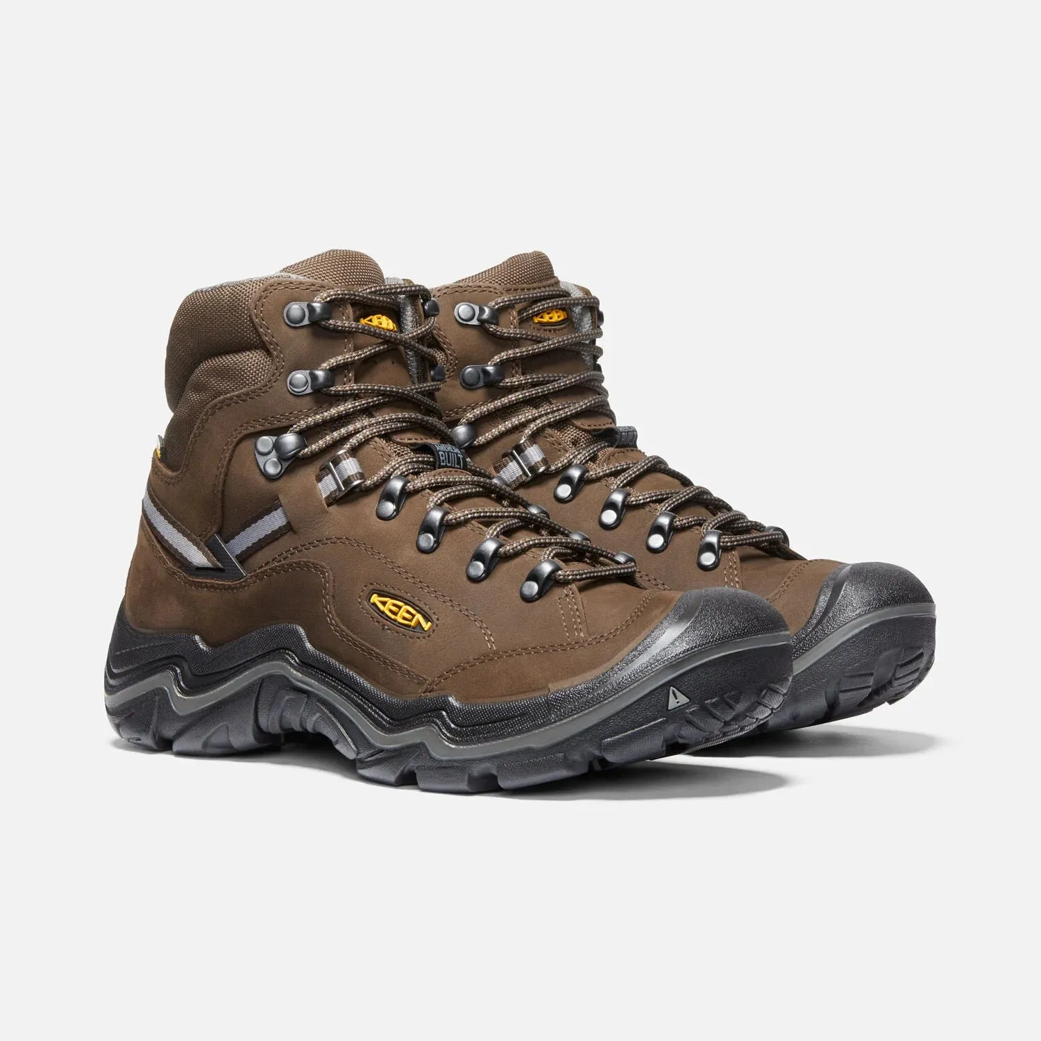 Men's Keen Durand II Waterproof Boot Color: Cascade Brown/ Gargoyle (WIDE WIDTH)