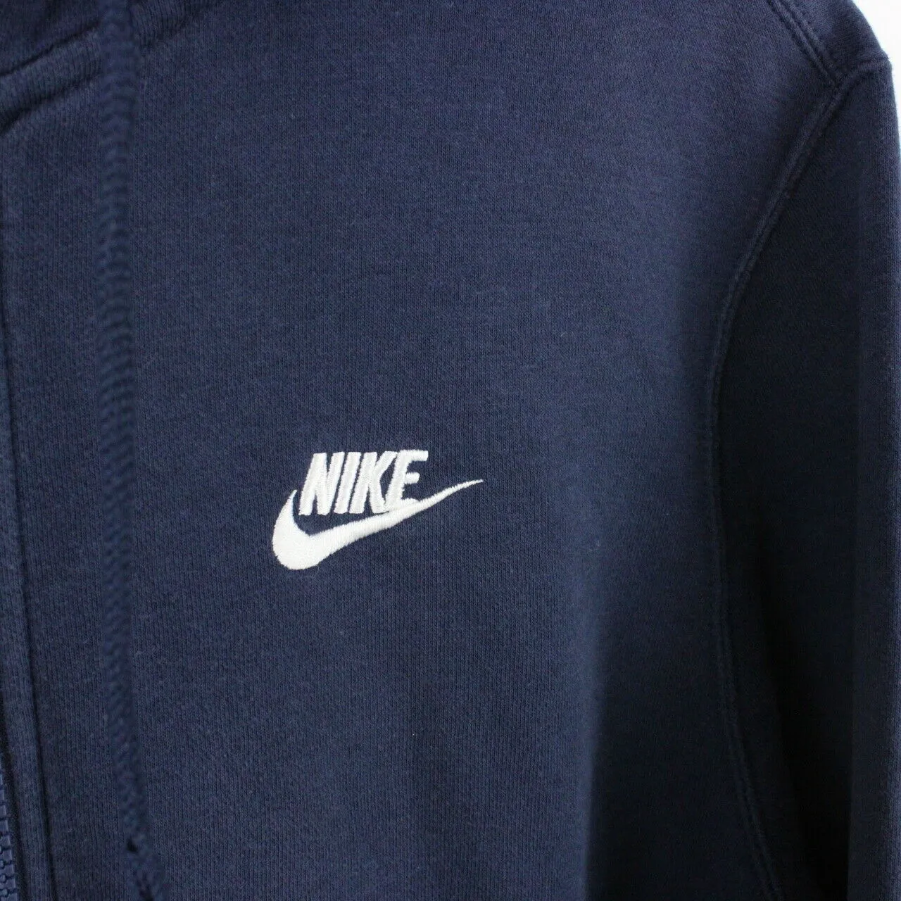 Mens NIKE Hoodie Navy Blue | Medium