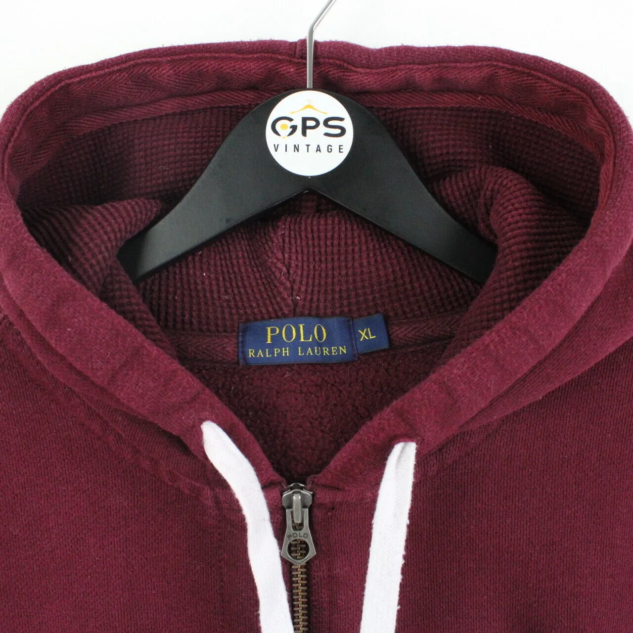 Mens RALPH LAUREN Hoodie Red | XL