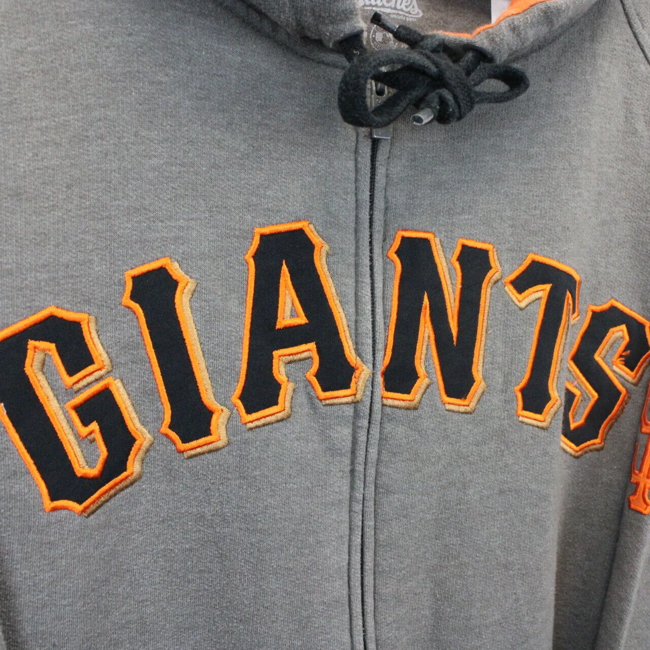 MLB 00s San Francisco GIANTS Hoodie Grey | Medium