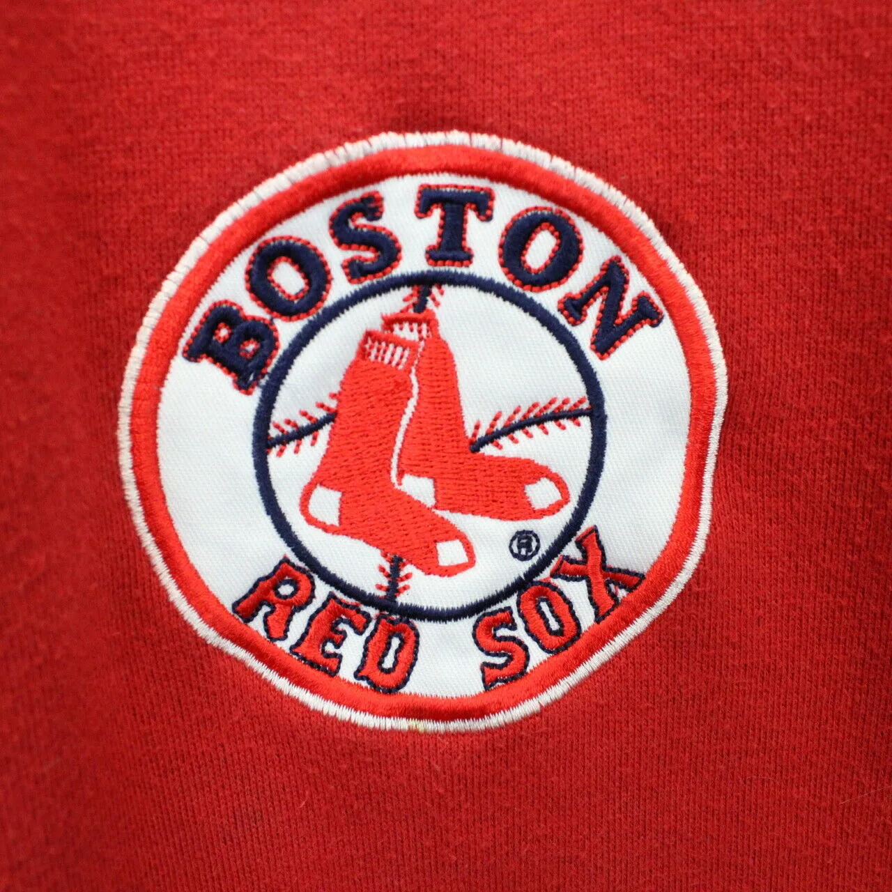 MLB ADIDAS 00s Boston RED SOX Hoodie Red | Medium