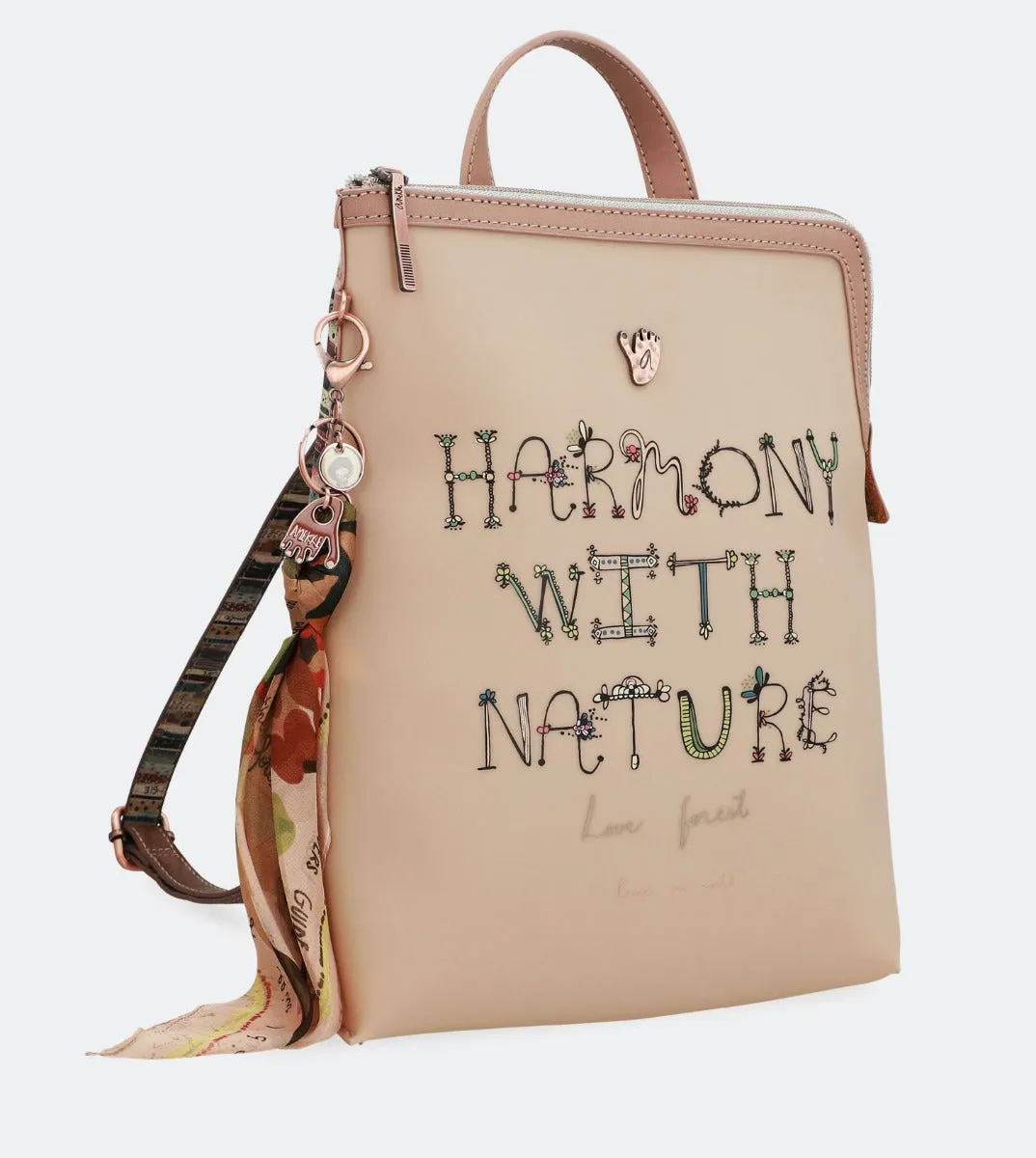 Nature vinyl backpack