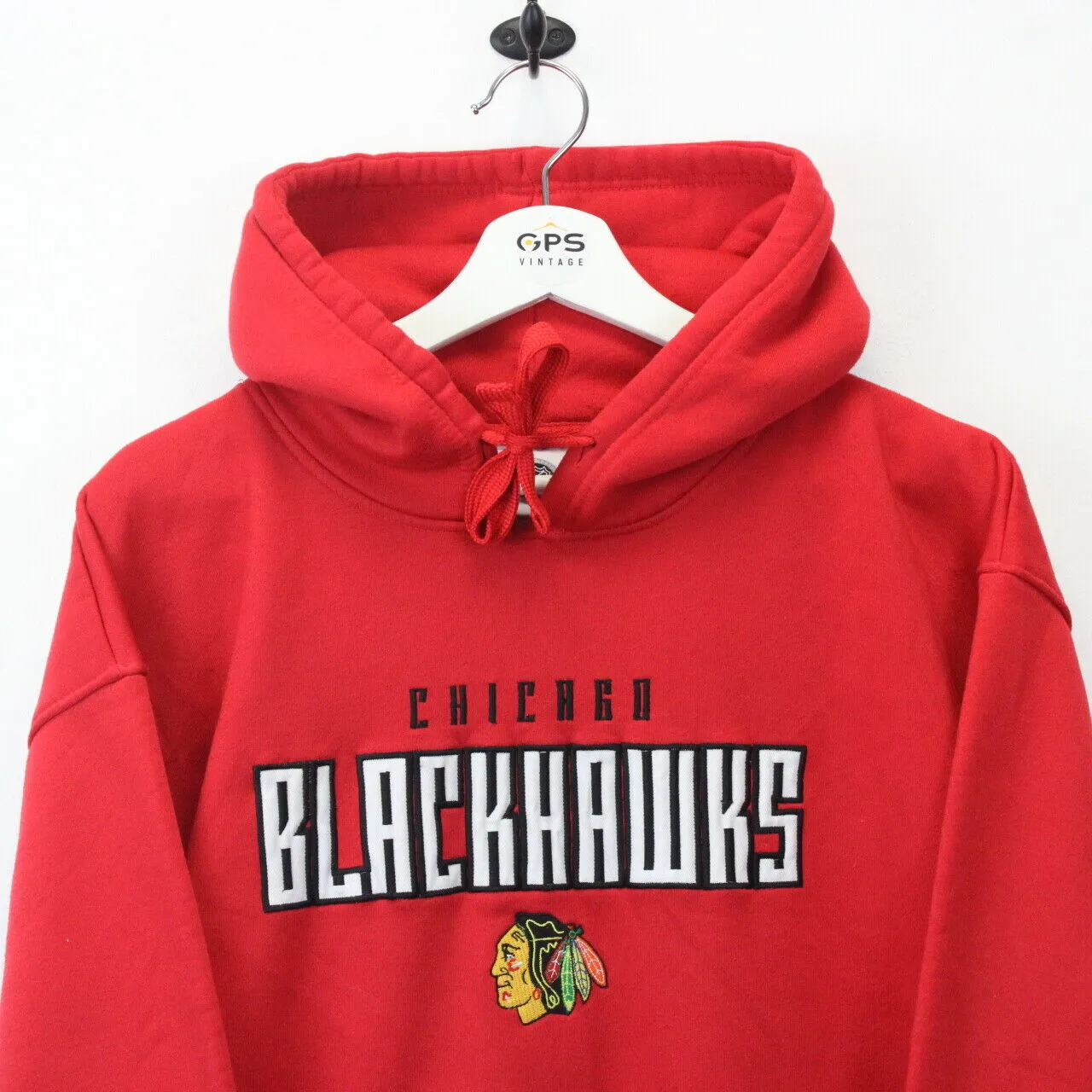 NHL 00s Chicago BLACKHAWKS Hoodie Red | XL