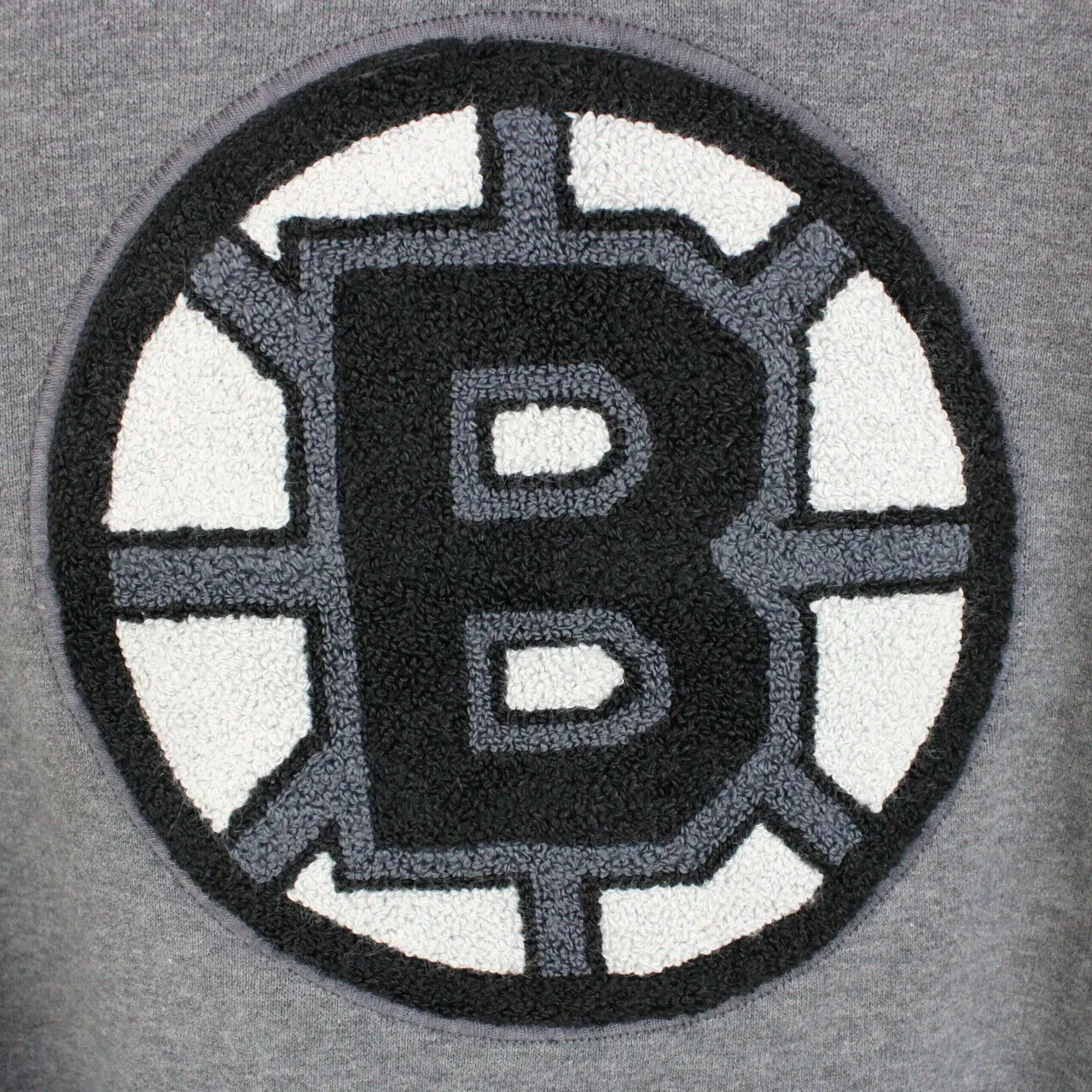 NHL Boston BRUINS Hoodie Grey | Large