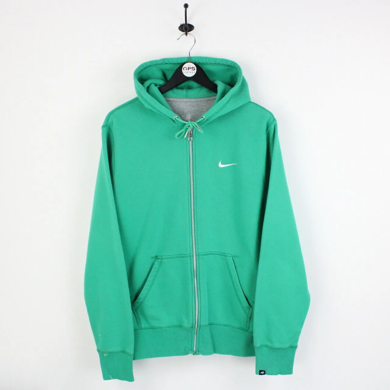 NIKE 00s Hoodie Green | Large