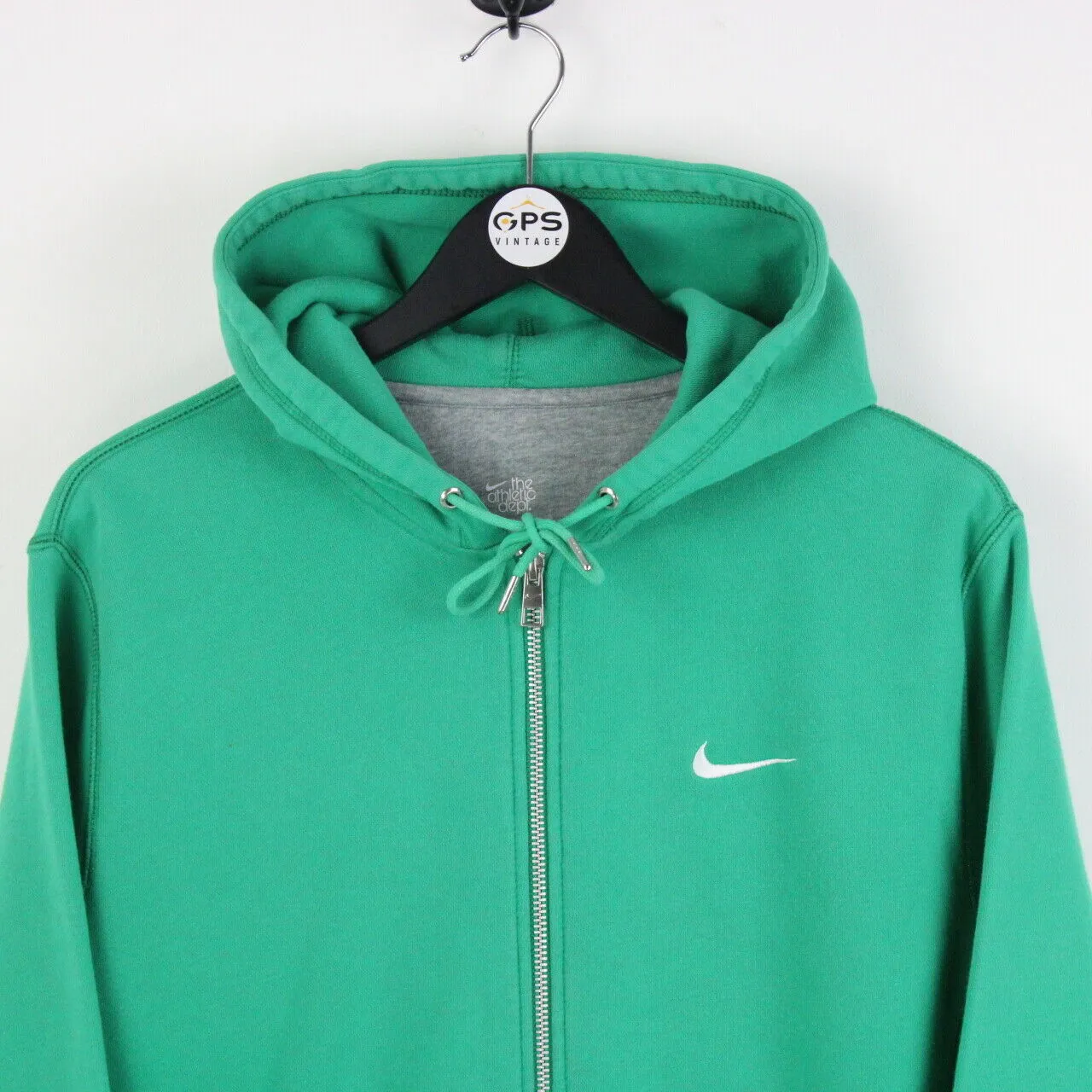 NIKE 00s Hoodie Green | Large