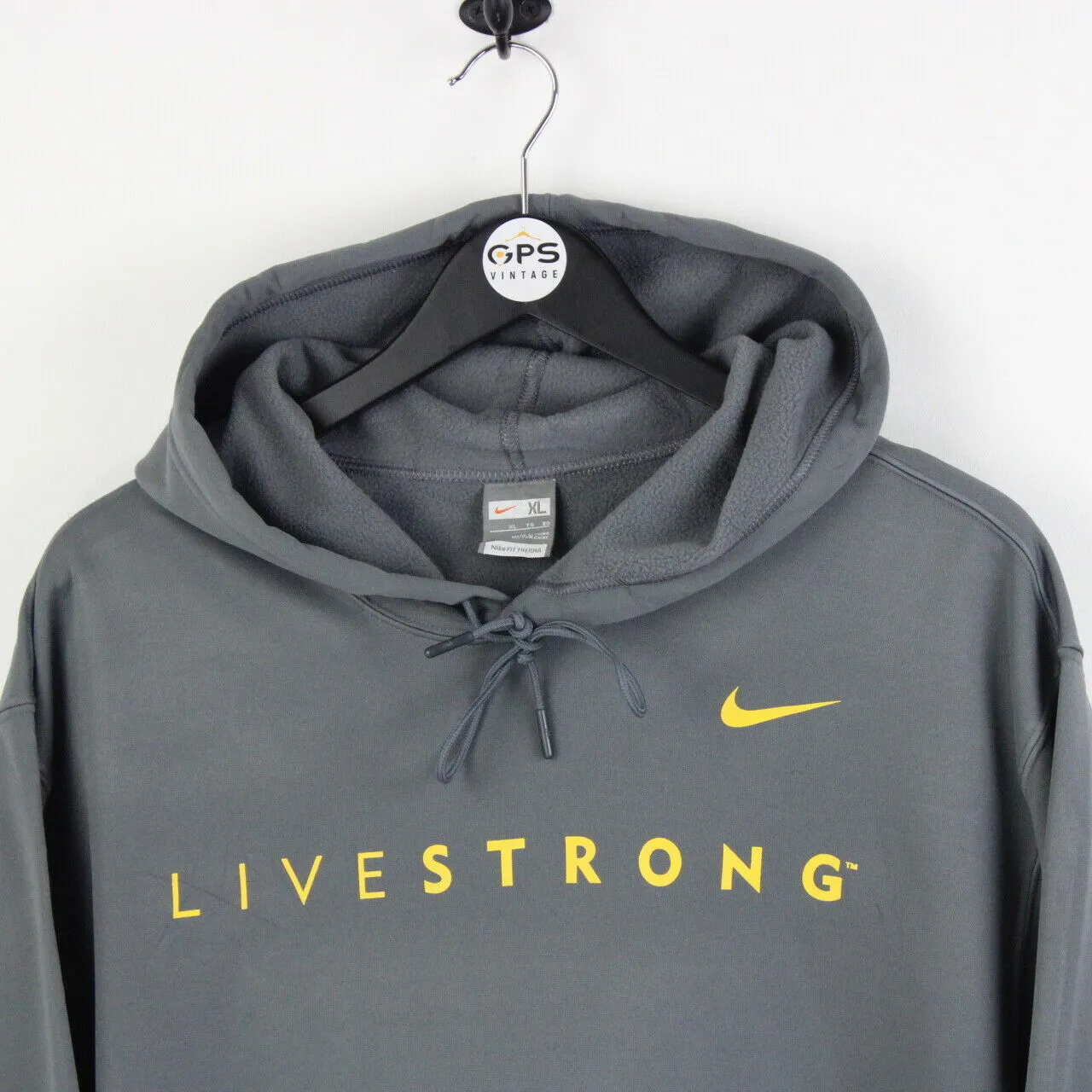 NIKE 00s Hoodie Grey | XL