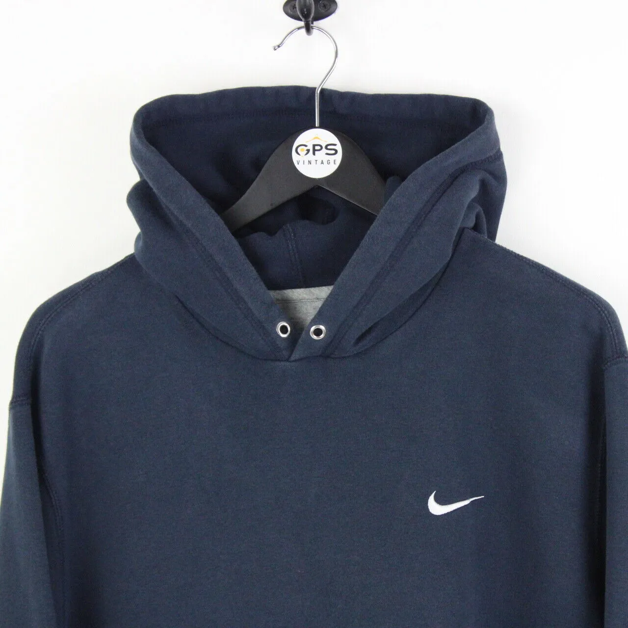 NIKE 00s Hoodie Navy Blue | XXL