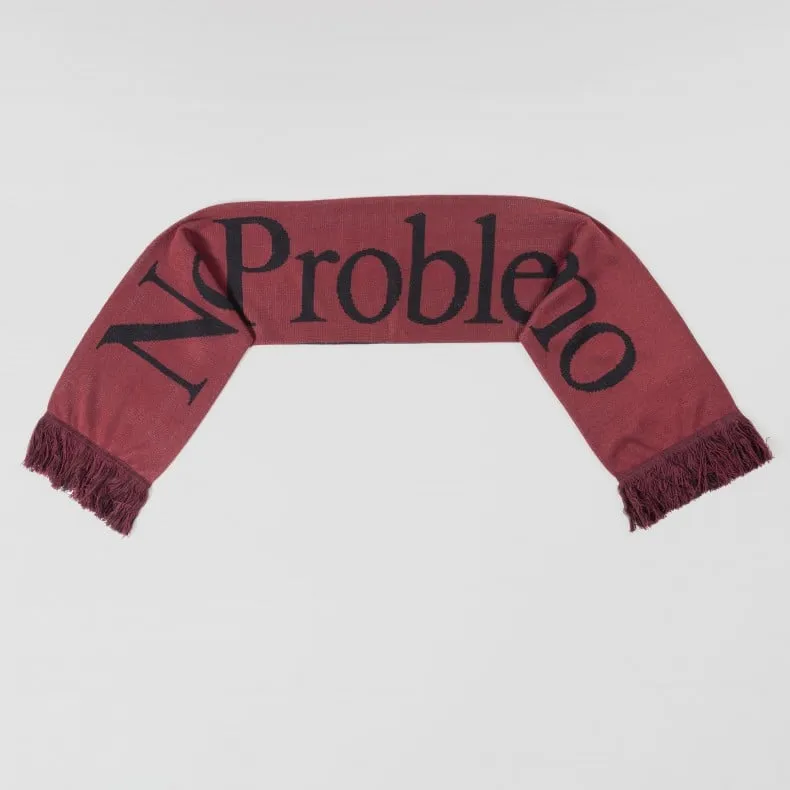 No Problemo Scarf (Burgundy)