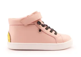 Old Soles Powder Pink Smile Hi Top Sneaker