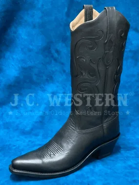 Old West LF1579 Womens Snip Toe Fashion Western Boot Black