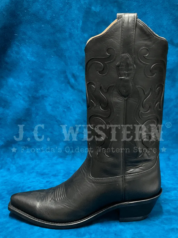 Old West LF1579 Womens Snip Toe Fashion Western Boot Black