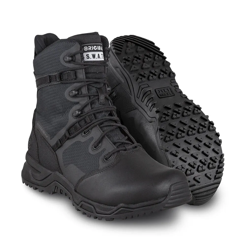 Original SWAT Alpha Fury Polishable Toe Side Zip Boots