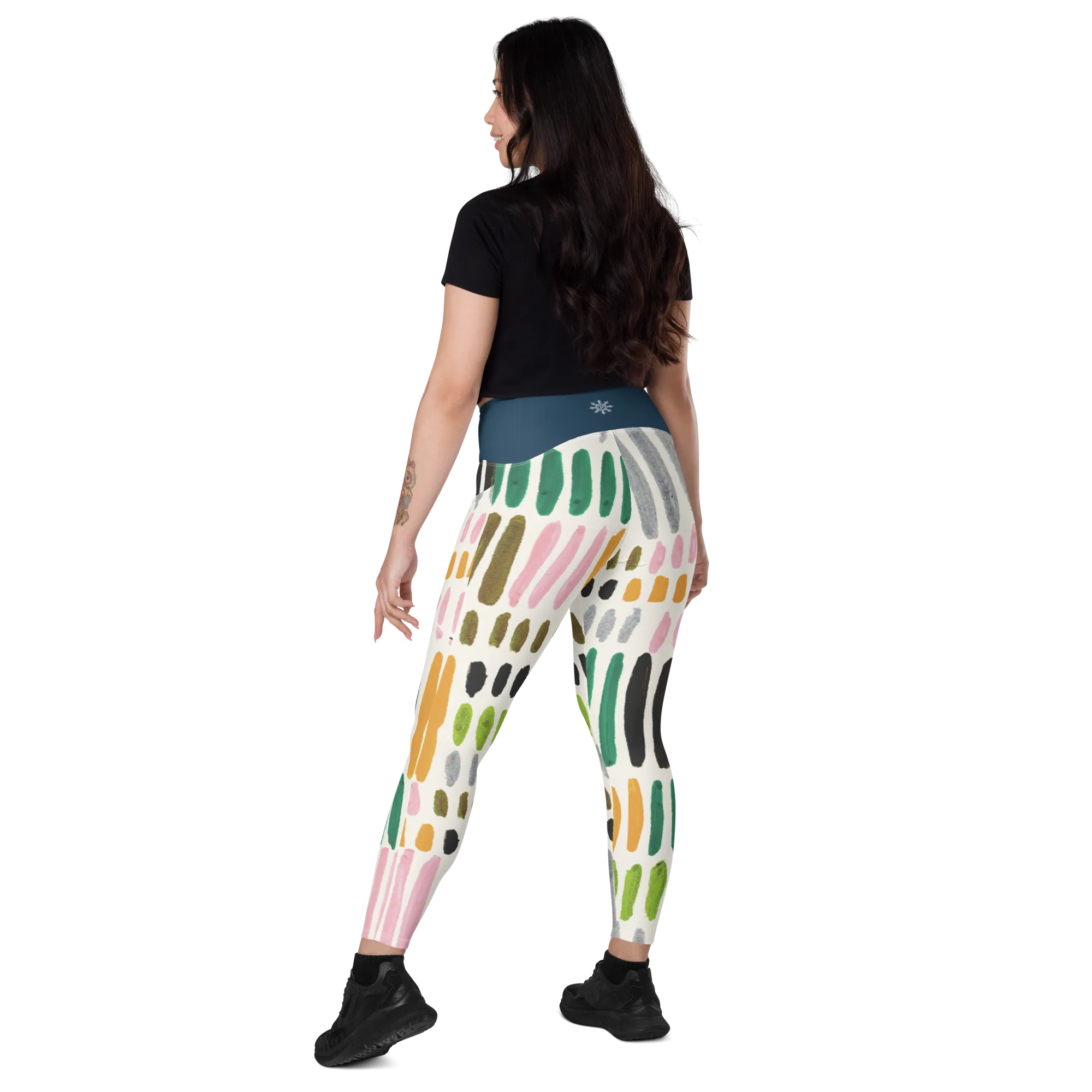 Paint Swatch Pocket Leggings