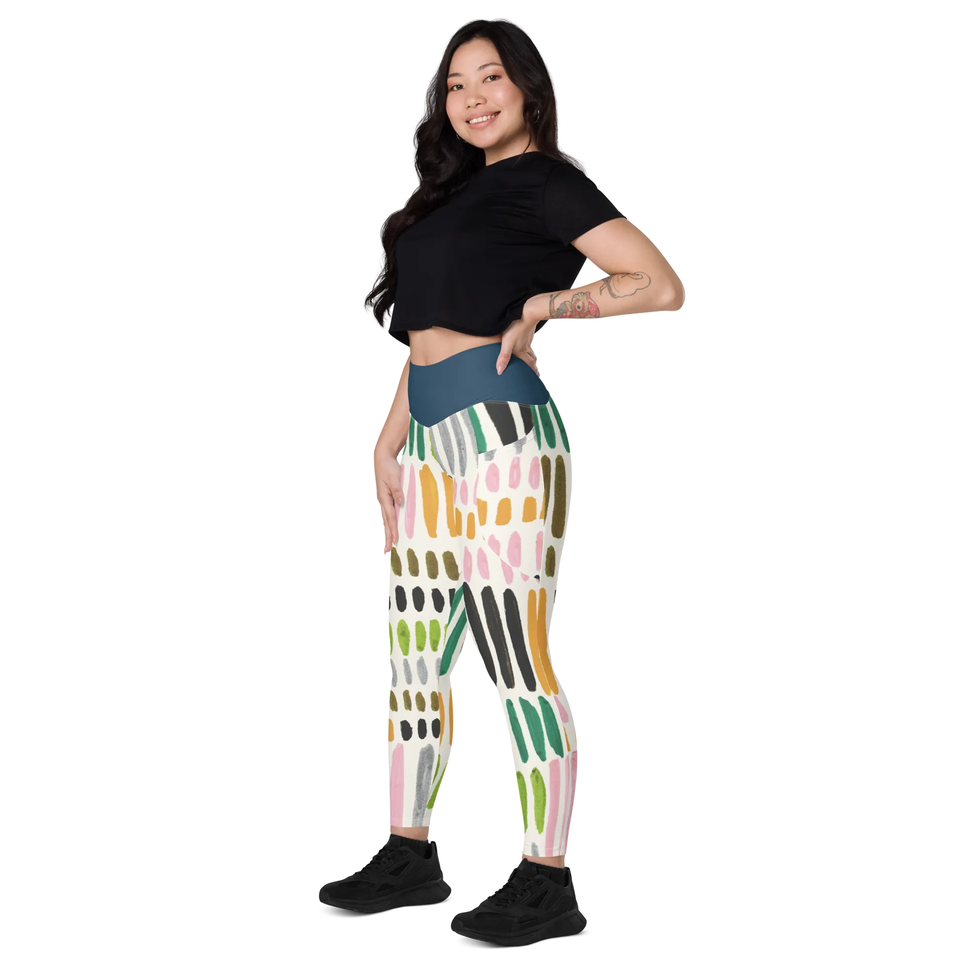 Paint Swatch Pocket Leggings