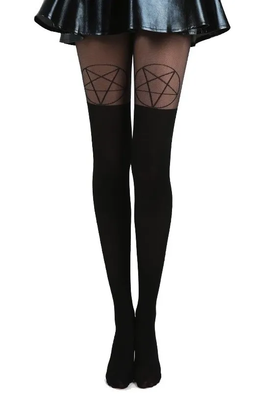 Pantyhose Pentagram Tights | Dark Ages