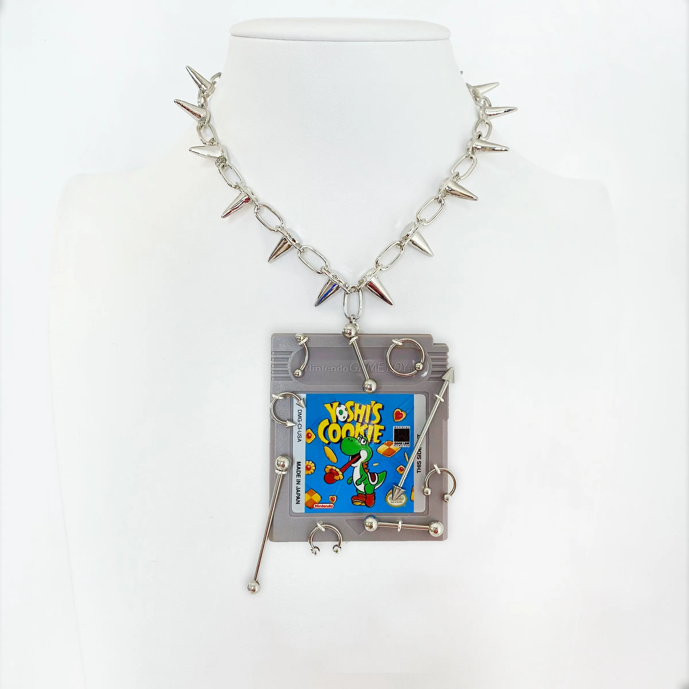 Pierced Yoshi Vintage Remix Charm Necklace