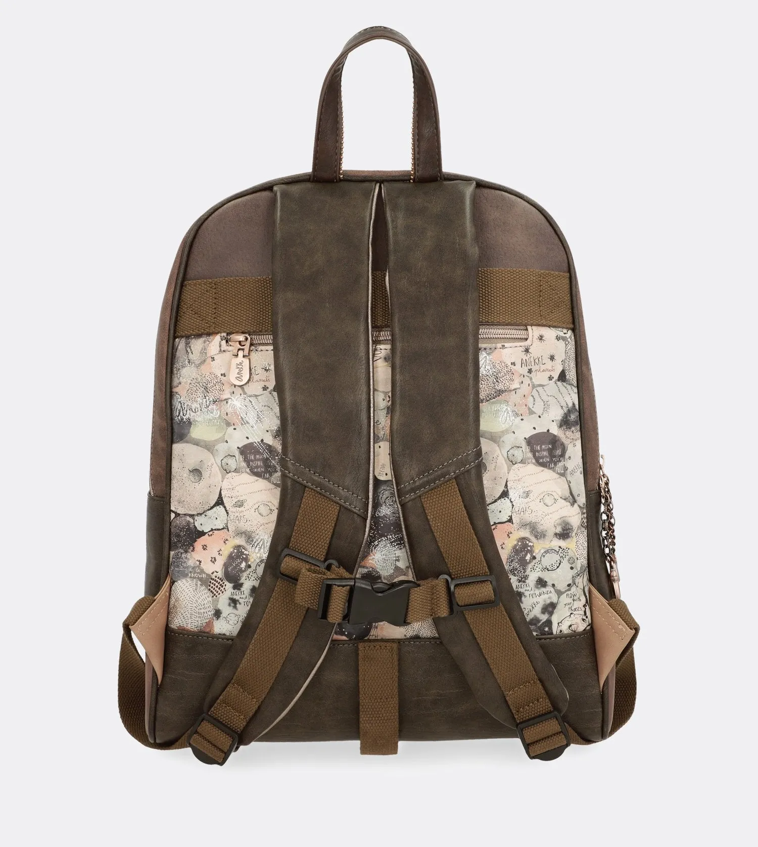 Pretty universe school backpack with a printed design