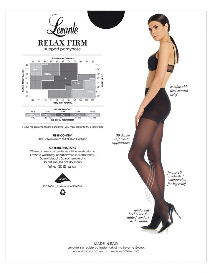 Relax Firm Support Pantyhose