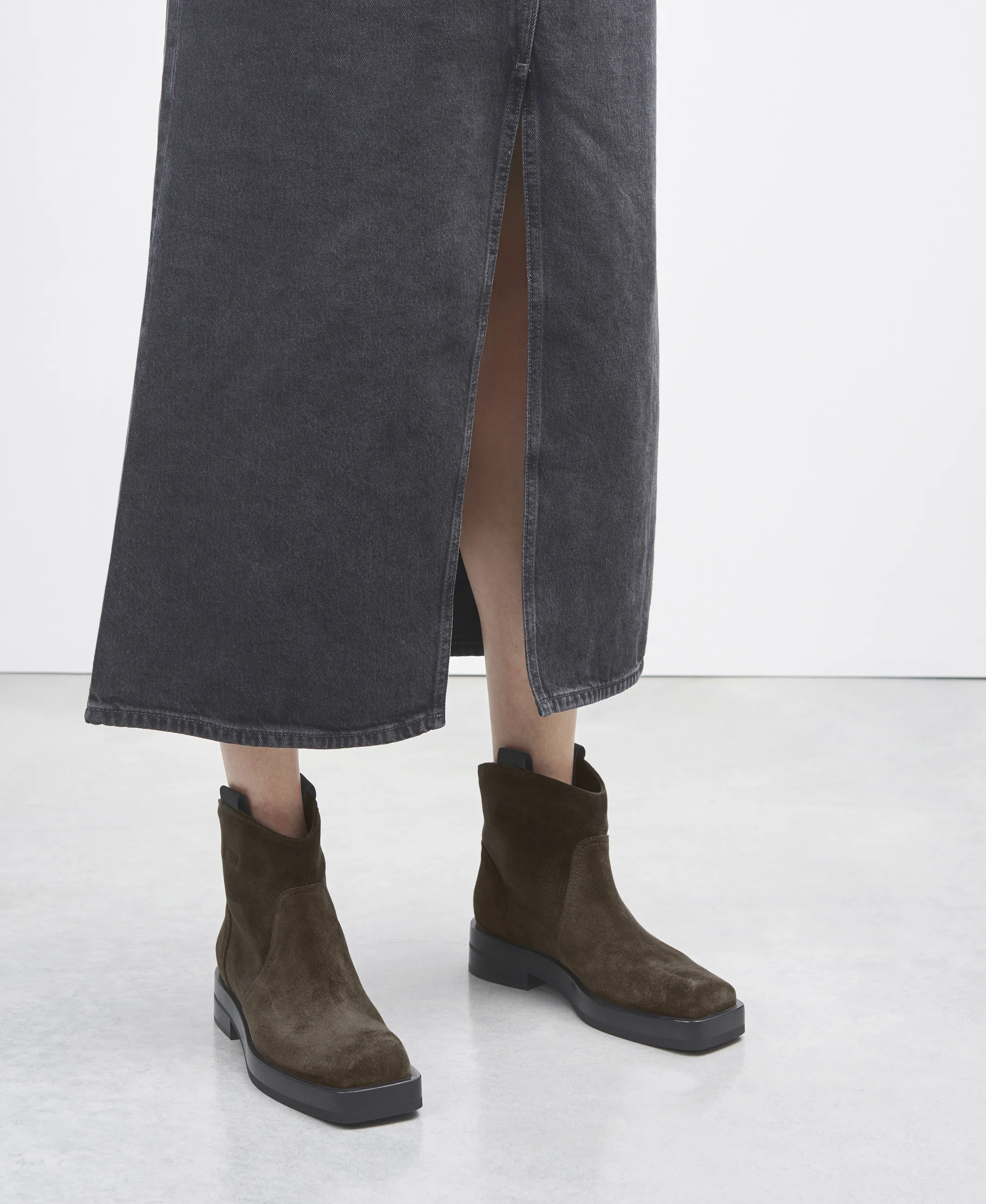 Rina Low Cowboy ankle boot