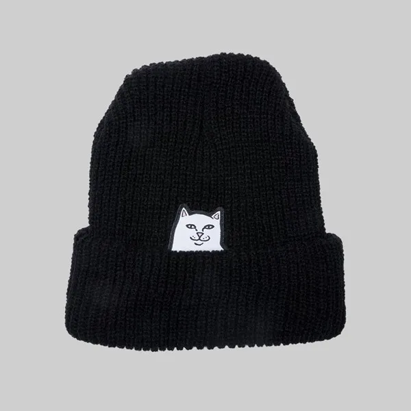 RIP N DIP LORD NERMAL BEANIE BLACK  | Rip N Dip Beanies