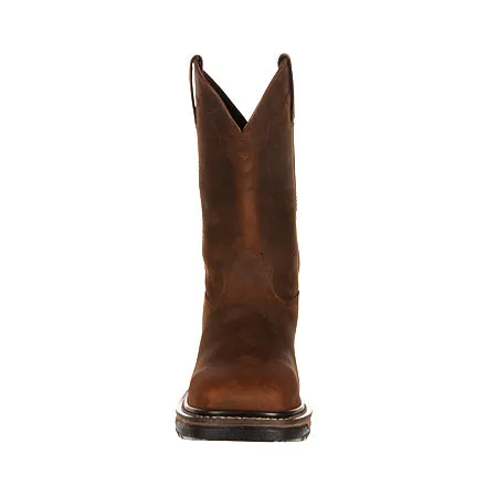 Rocky Men's Original Ride Western Boot - Dark Brown RKW0131