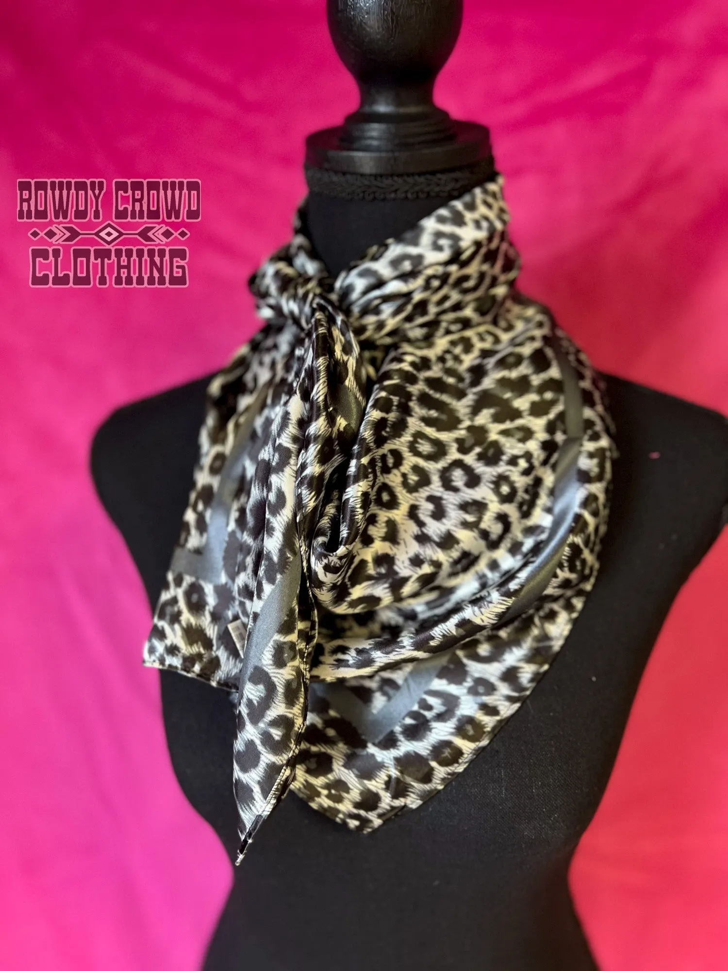 Snow Leopard Wild Rag