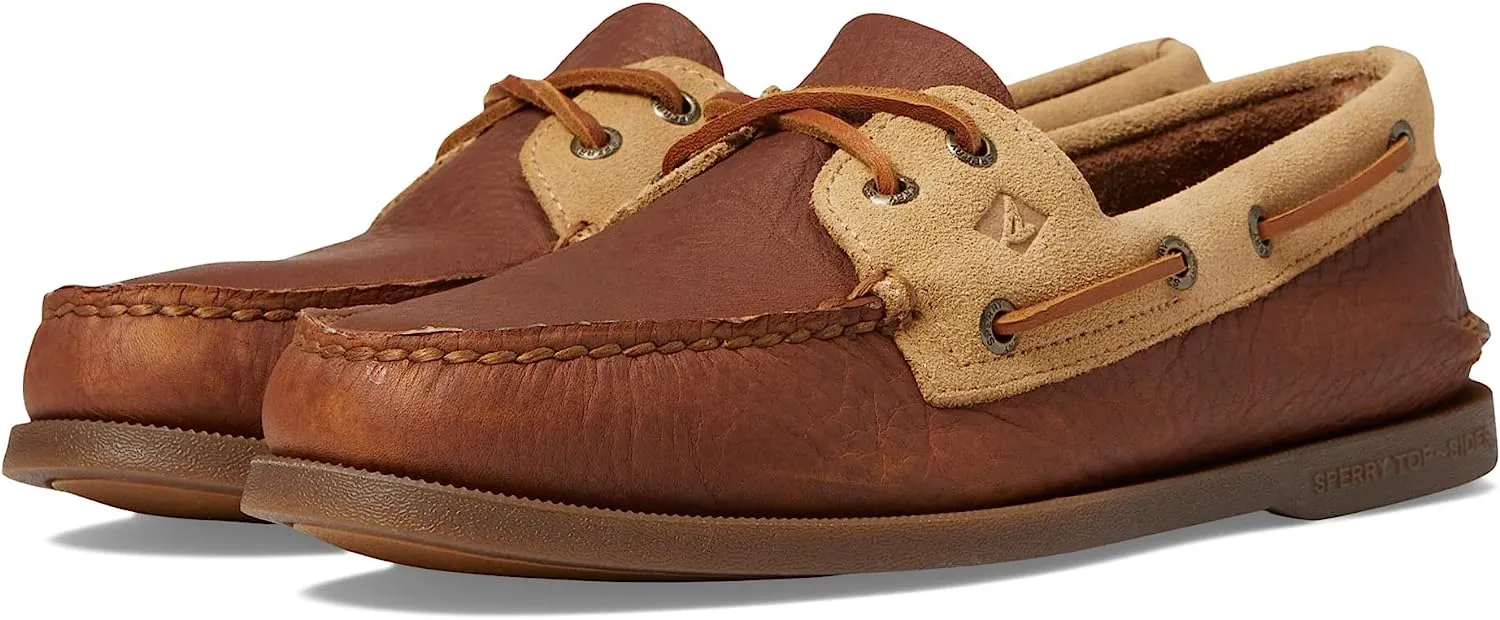 Sperry Top-Sider Top-Sider A/O 2-Eye Tumbled Suede Men's Boat Shoes