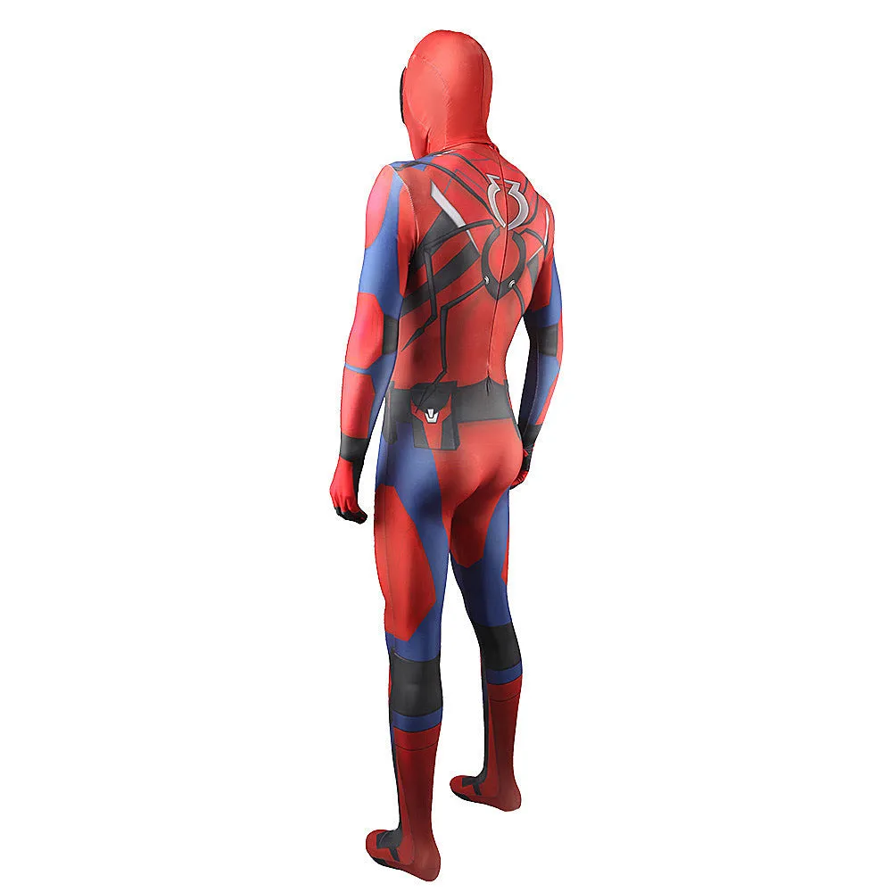 SpiderMan Cosplay Costume Jumpsuit  Outfits Halloween Carnival Party Suit