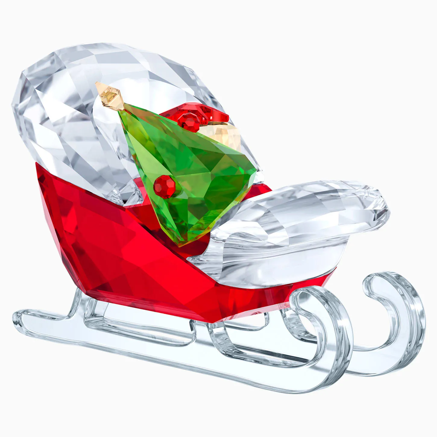 Swarovski Crystal Christmas Figurine SANTA'S SLEIGH - 5403203