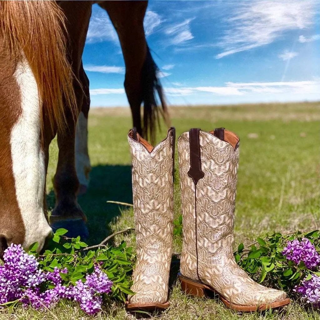 Tanner Mark Shimmer In Lace Boots*