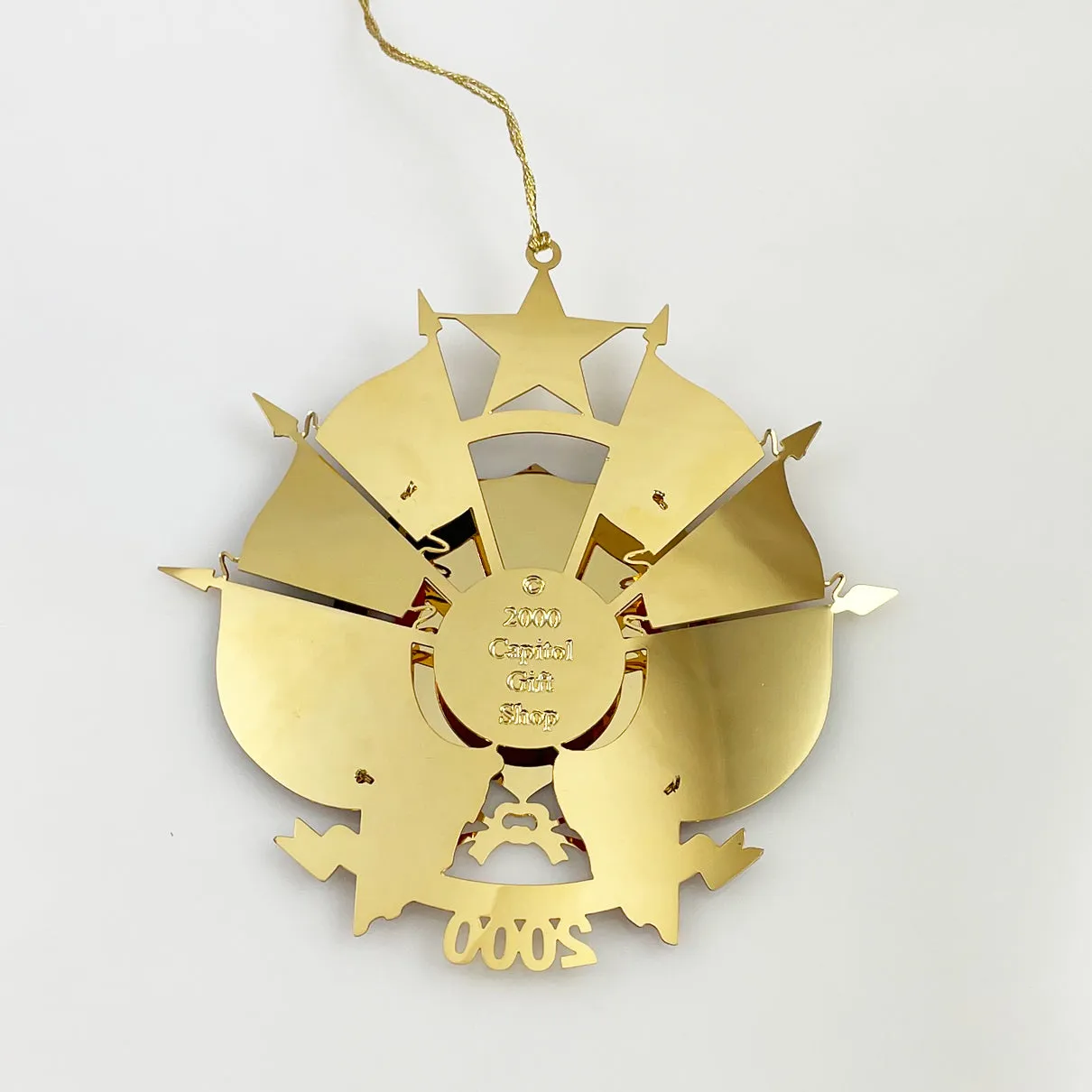 Texas Capitol Christmas Ornament 2000