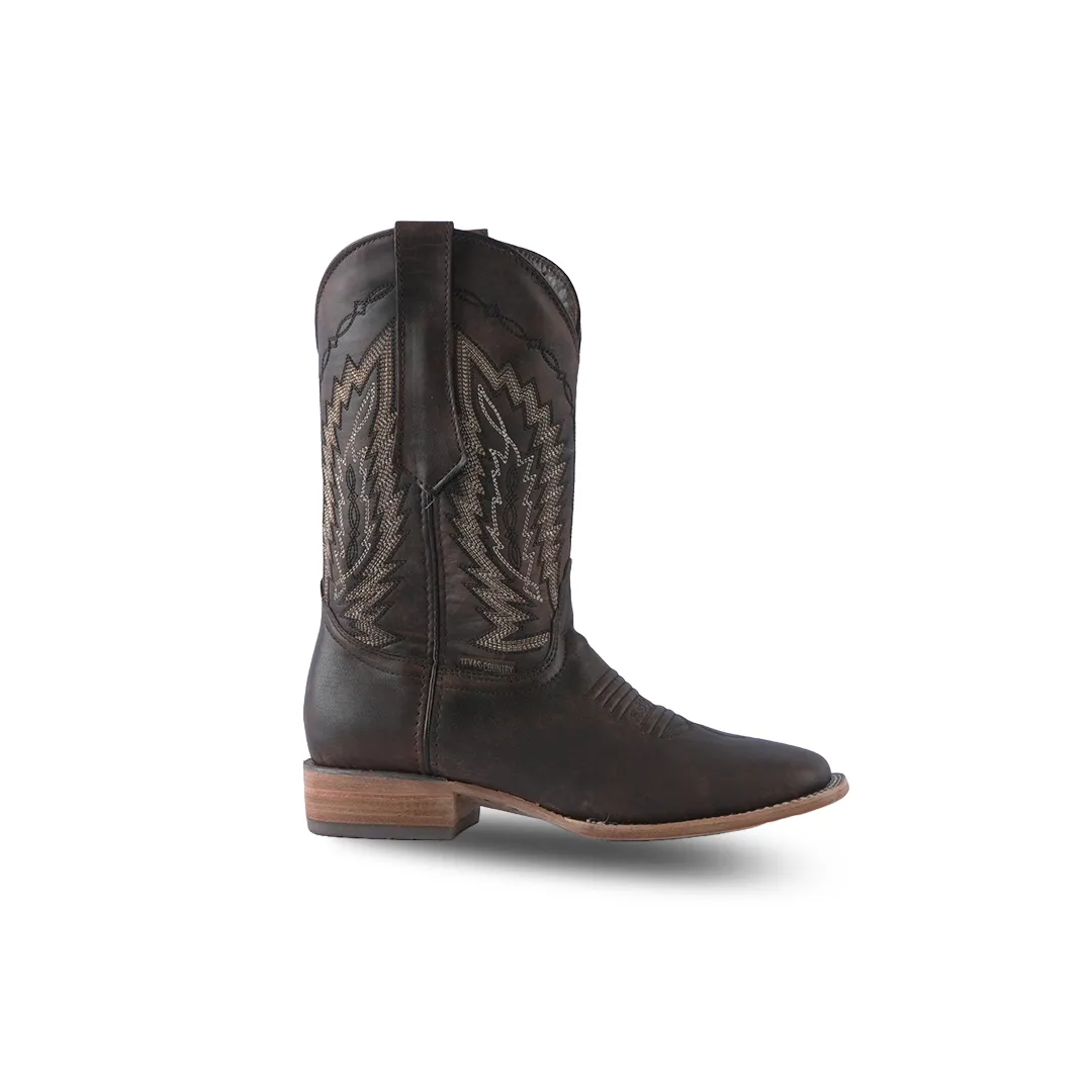 Texas Country Western Boot Bombay Camel E673