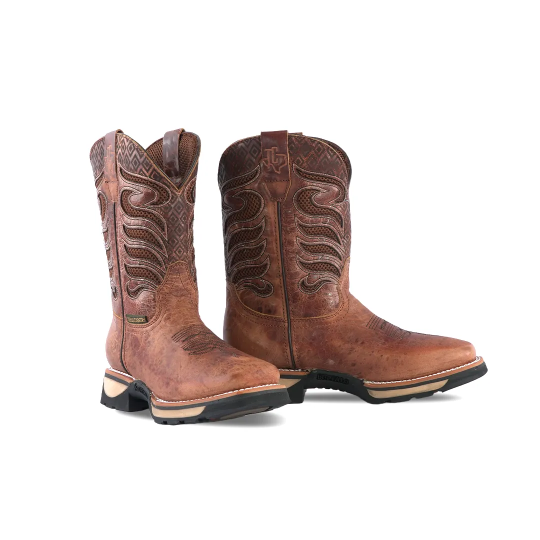 Texas Country Work Boot Crater Miel 6087