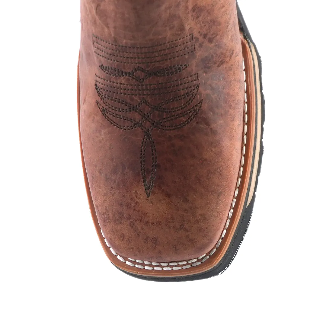 Texas Country Work Boot Crater Miel 6087