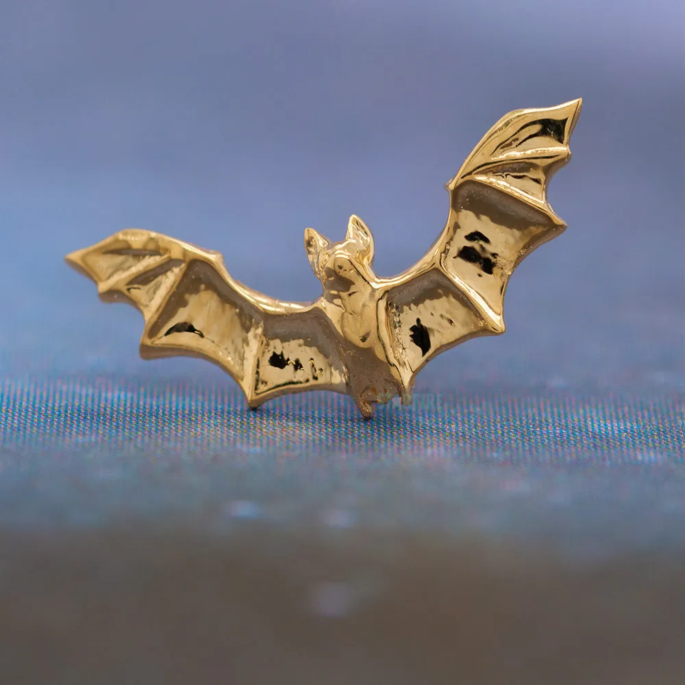 threadless: Vampire Bat End in Gold