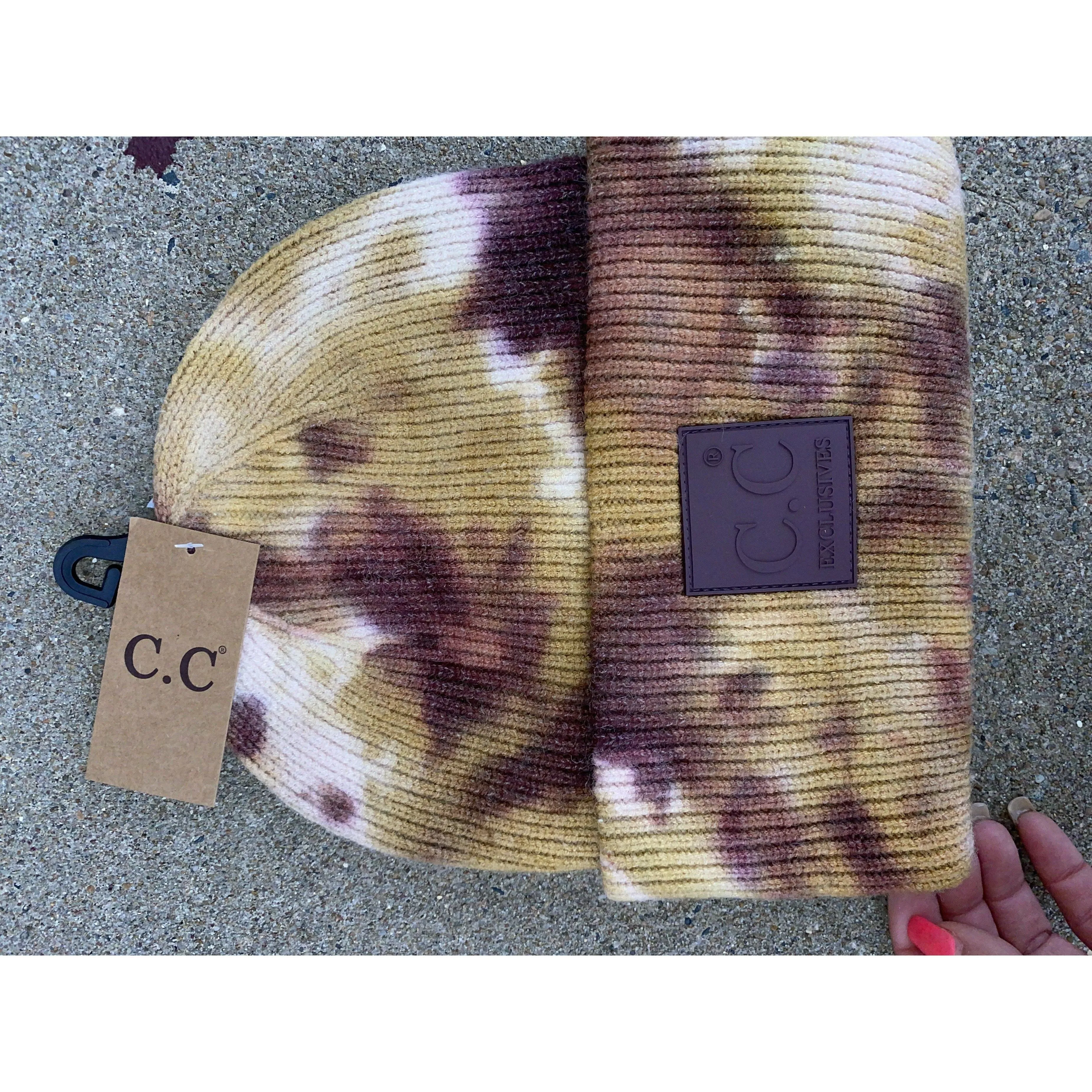 TIE Dye CC Beanies (8 colors)