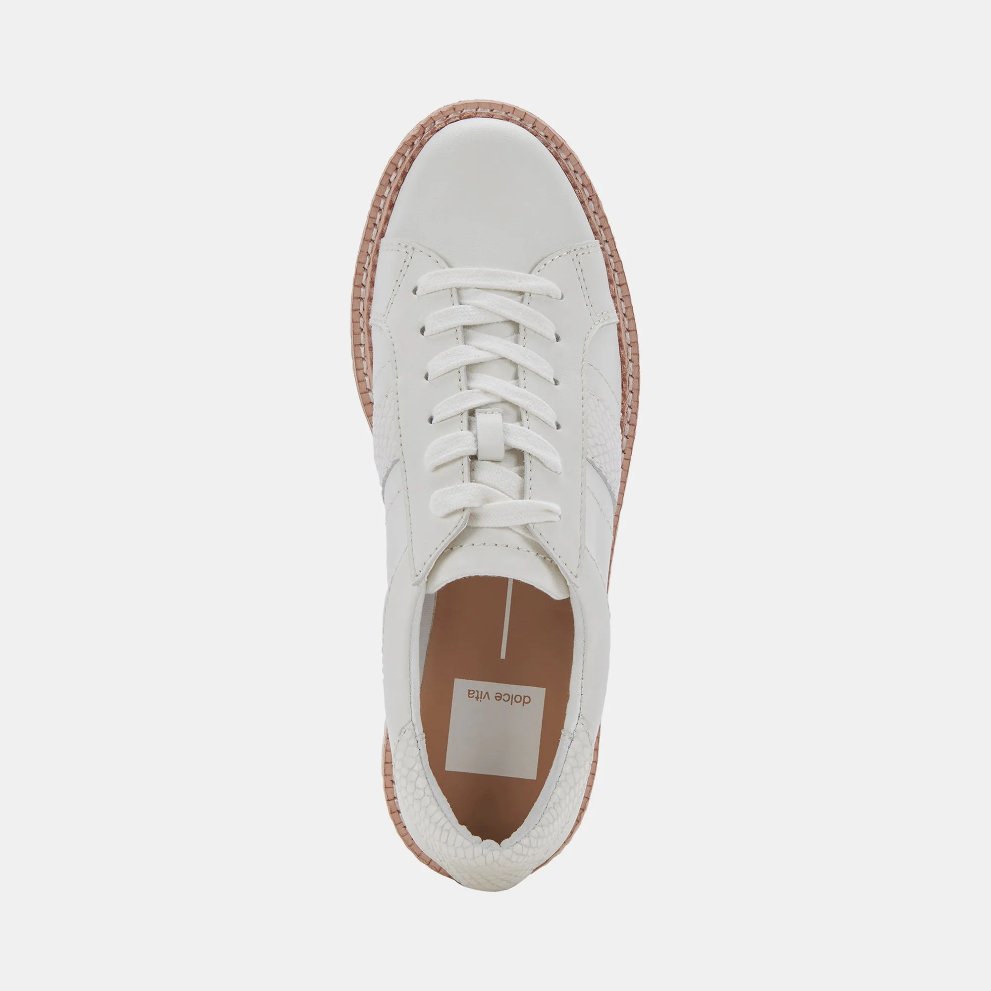 TIGER SNEAKERS WHITE LEATHER - re:vita