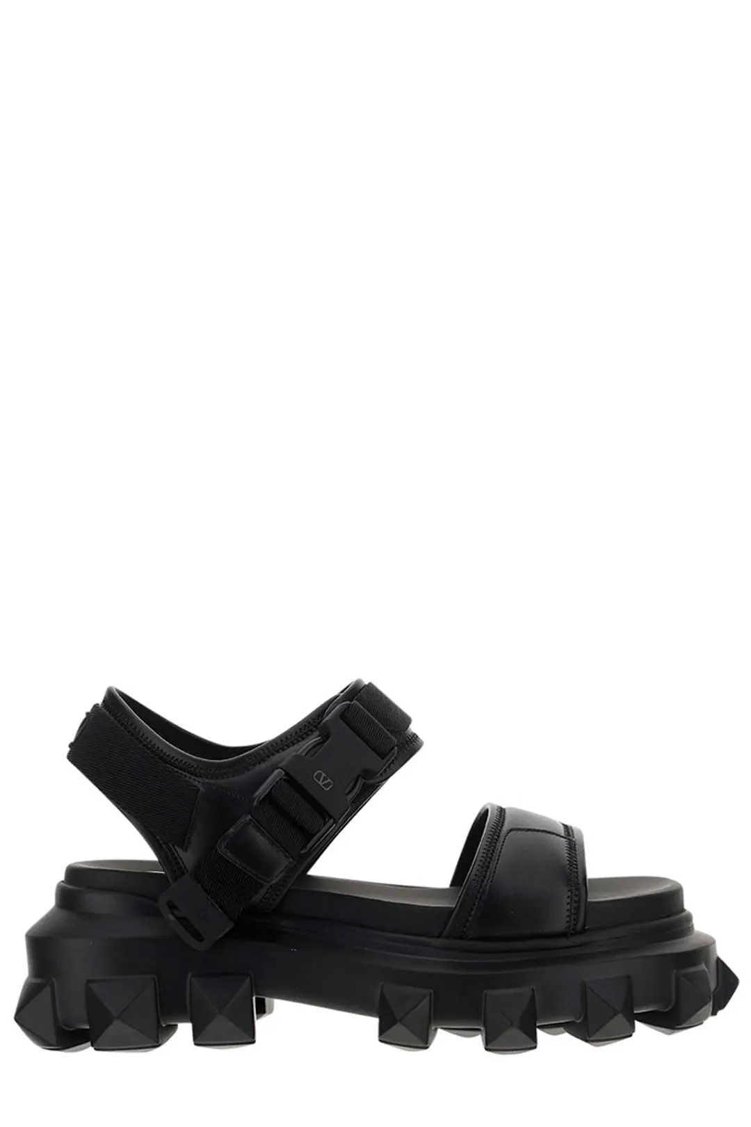 Valentino Garavani Rockstud Round Toe Sandals