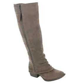 Very G Women's Very Strippy Tall Boot - Taupe VGTB0047