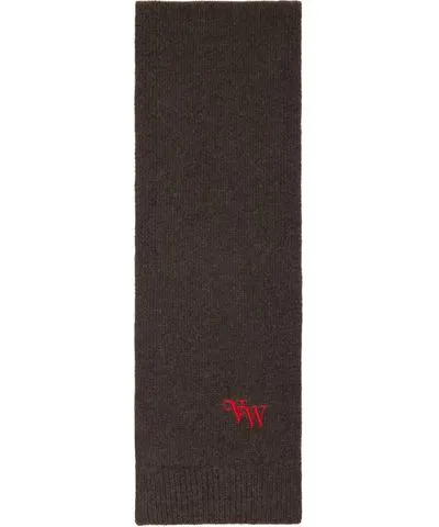 Vivienne Westwood Brown Classic Cashmere Scarf