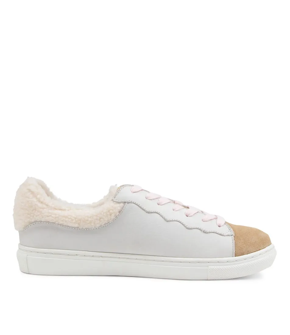 WALNUT Toni Sneaker Ivory Leather Sneakers