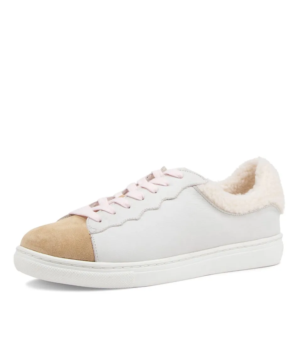 WALNUT Toni Sneaker Ivory Leather Sneakers