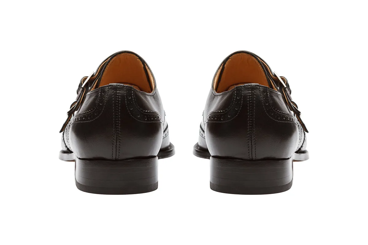 WINGCAP BROGUE DOUBLE MONK -B